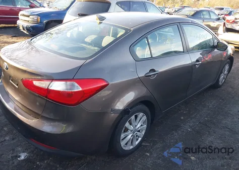 2014 Kia Forte Lx from USA, damaged, VIN KNAFX4A63E5153348